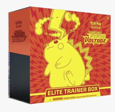 Pokemon Sword & Shield: Vivid Voltage Elite Trainer Box
