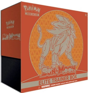 Pokemon Sun & Moon Elite Trainer Box [Solgaleo]