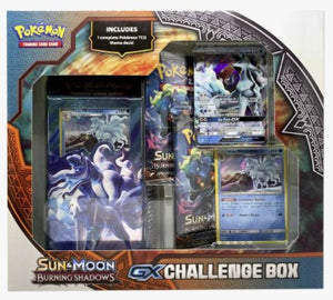 Pokemon Sun & Moon Burning Shadows Alolan Ninetales GX Challenge Box