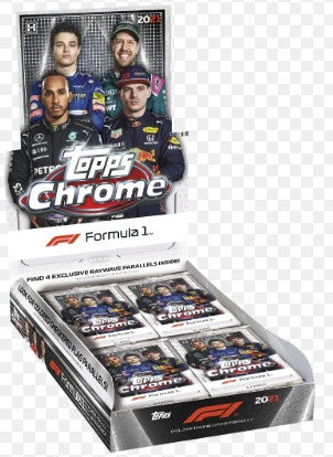 2021 Topps Chrome Formula 1 F1 Racing Hobby Lite Box