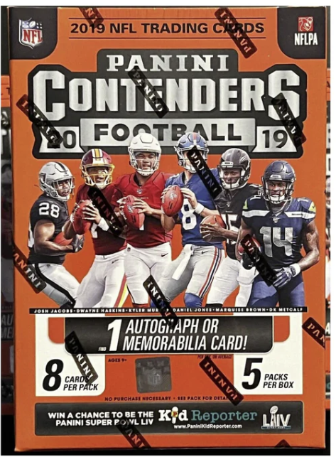 2019 Panini Contenders Football Blaster Box
