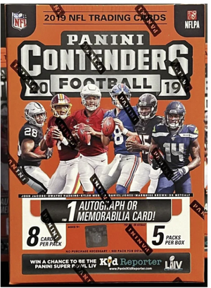 2019 Panini Contenders Football Blaster Box