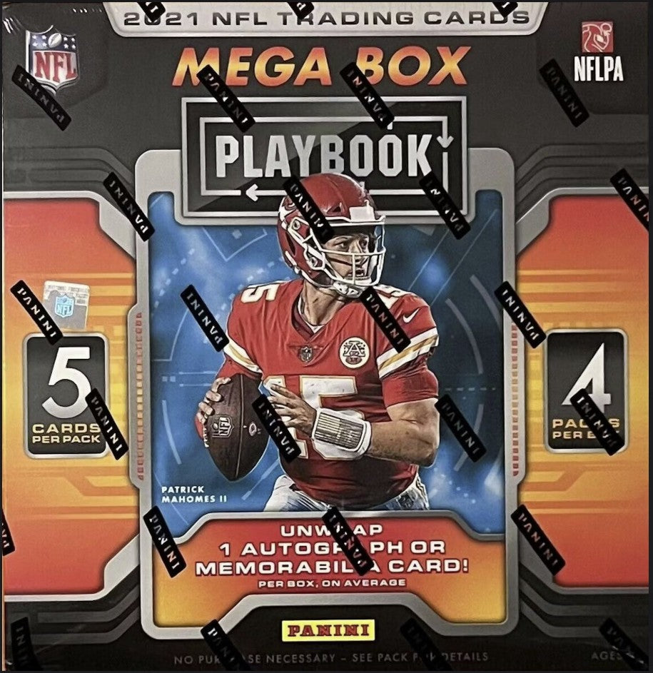 2021 Panini Playbook Football Mega Box (Orange Parallels!)