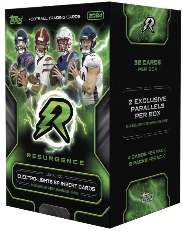 2024 Topps Resurgence Football 8-Pack Blaster Box
