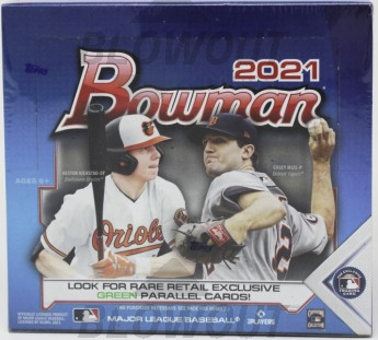 2021 Bowman Baseball Retail Box