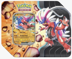 Slashing Legends Tin [Koraidon ex OR Zacian ex]
