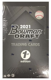 2021 Bowman Draft Baseball 1st Edition Box