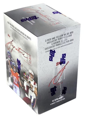 2024 Topps Signature Class Football 6-Pack Blaster Box
