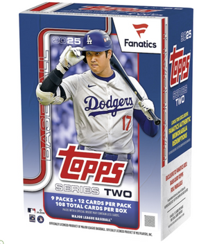 2025 Topps Baseball Series 2 Factory Sealed Fanatics Exclusive Value Box