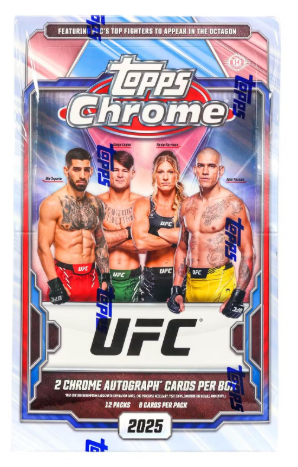 2025 Topps Chrome UFC Hobby Box