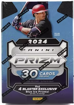 2024 Panini Prizm Baseball 6-Pack Blaster Box (Blue Ice Prizms!)