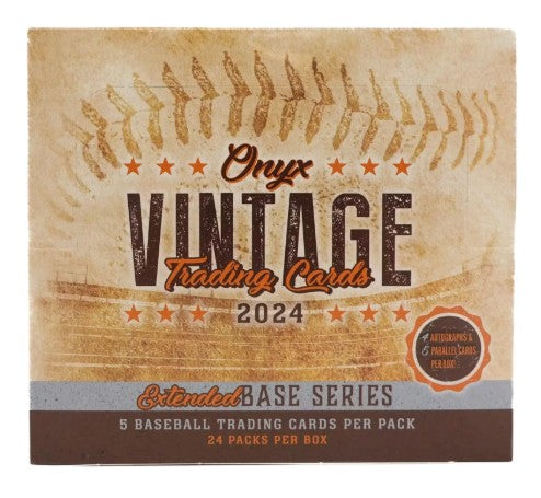 2024 Onyx Vintage Extended Series Baseball Hobby Box