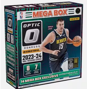 2023/24 Panini Donruss Optic Basketball Mega Box (Hyper Pink Prizms)