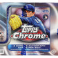 2025 Topps Chrome Baseball Hobby Jumbo 8-Box Case