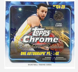 2024/25 Topps Chrome Sapphire Edition Basketball Box