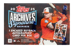 2025 Topps Archives Signature Series Baseball Hobby Box
