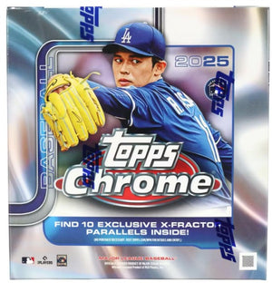 2025 Topps Chrome Baseball Mega Box