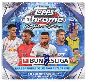 2024/25 Topps Chrome Bundesliga Sapphire Edition Soccer Box
