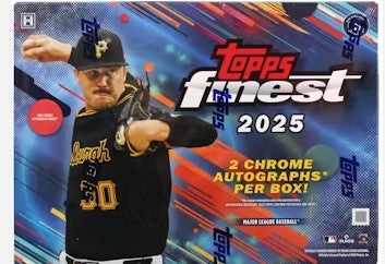 2025 Topps Finest Baseball Hobby Box