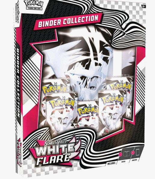 White Flare Binder Collection - SV: White Flare (WHT)