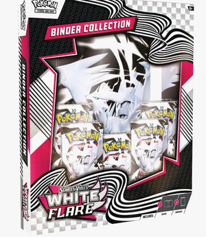 White Flare Binder Collection - SV: White Flare (WHT)