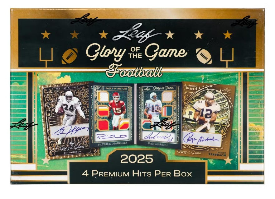 2025 Leaf Glory of the Game Football Hobby Box
