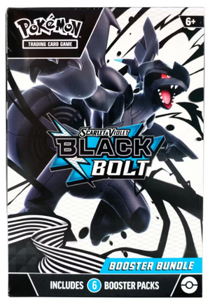 Pokemon Scarlet & Violet: Black Bolt 6-Pack Booster Bundle