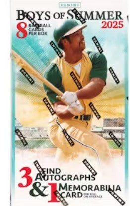 2025 Panini Boys of Summer Baseball Hobby Box