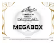 2024 Leaf Trinity Baseball Mega Box (Presell)