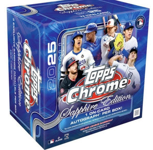 2025 Topps Chrome Sapphire Baseball
