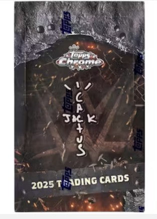 2025 Topps Chrome WWE x Cactus Jack Hobby Box