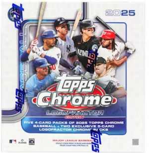 2025 Topps Chrome Baseball Logofractor Edition Box