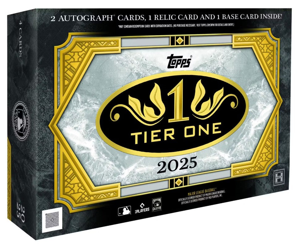 2025 Topps Tier One Baseball Hobby Box