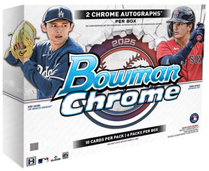 2025 Bowman Chrome Baseball Hobby Box (Presell)