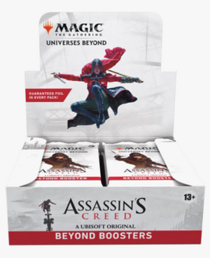 Magic the Gathering: Universes Beyond: Assassin's Creed - Beyond Booster Display