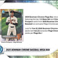 2025 Bowman Chrome Baseball Mega Box