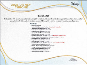 Disney Chrome 7-Pack Blaster Box (Topps 2025)