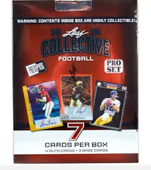 2024 Leaf Collective Football Hobby Box