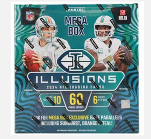2024 Panini Illusions Football Mega Box