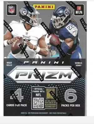 2022 Panini Prizm Football 6-Pack Blaster Box