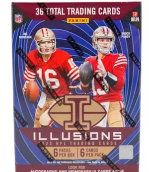 2023 Panini Illusions Football 6-Pack Blaster Box