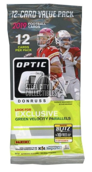 2019 Panini Donruss Optic Football Fat Pack