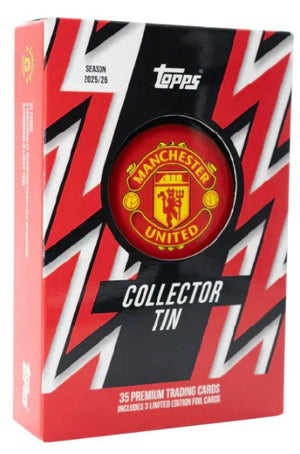2025-26 Topps Soccer Collector Tin Manchester United