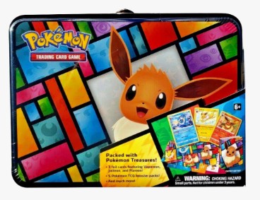 Eevee Pokemon Treasure Chest Tin