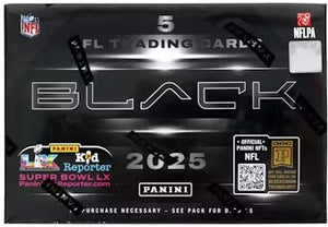 2025 Panini Black Football Hobby Box