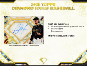 2025 Topps Diamond Icons Baseball Hobby Box (Presell)