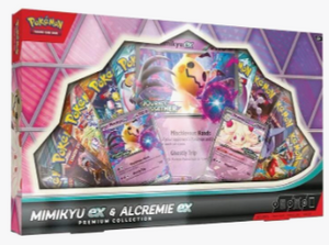 Pokemon Mimikyu ex & Alcremie ex Premium Collection