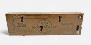 2025 Topps 582 Montgomery Club Baseball Complete Set Box