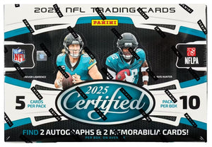 2025 Panini Certified Football Hobby Box