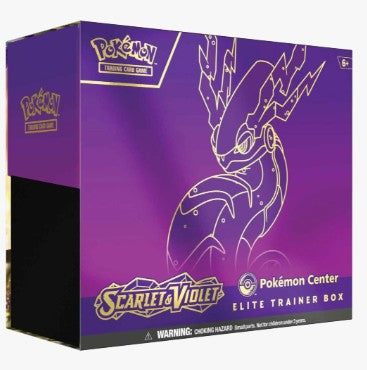 Scarlet & Violet Pokemon Center Elite Trainer Box (Exclusive) [Miraidon] - SV01: Scarlet & Violet Base Set